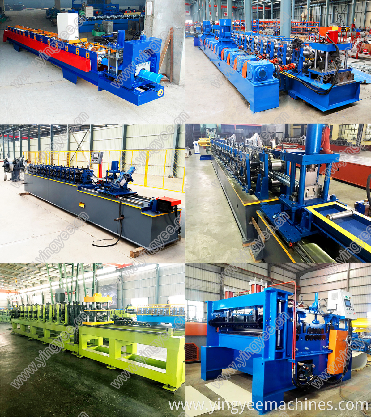 Aluminum water downpipe making machine/ downsprout pipe making machine with flying soar cutter